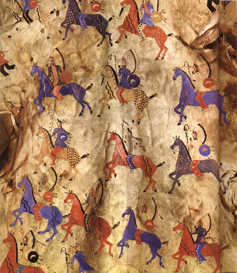 Detail of an Elk Hide